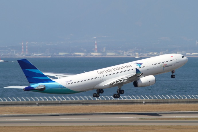 A plane from the Garuda Indonesia fleet. Photo: Wikimedia Commons