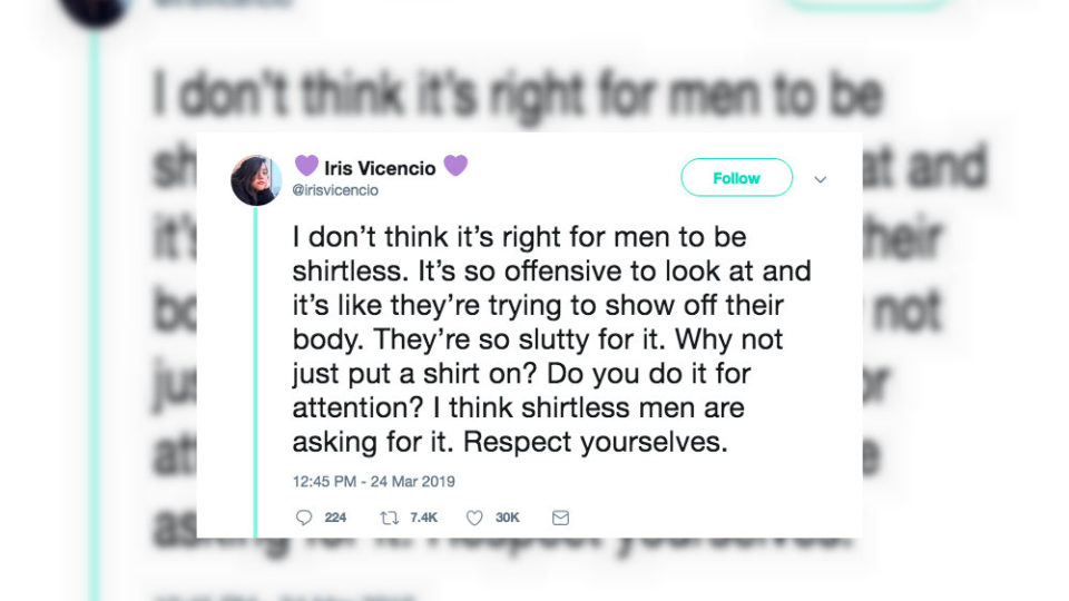 Photo: @irisvicencio/Twitter