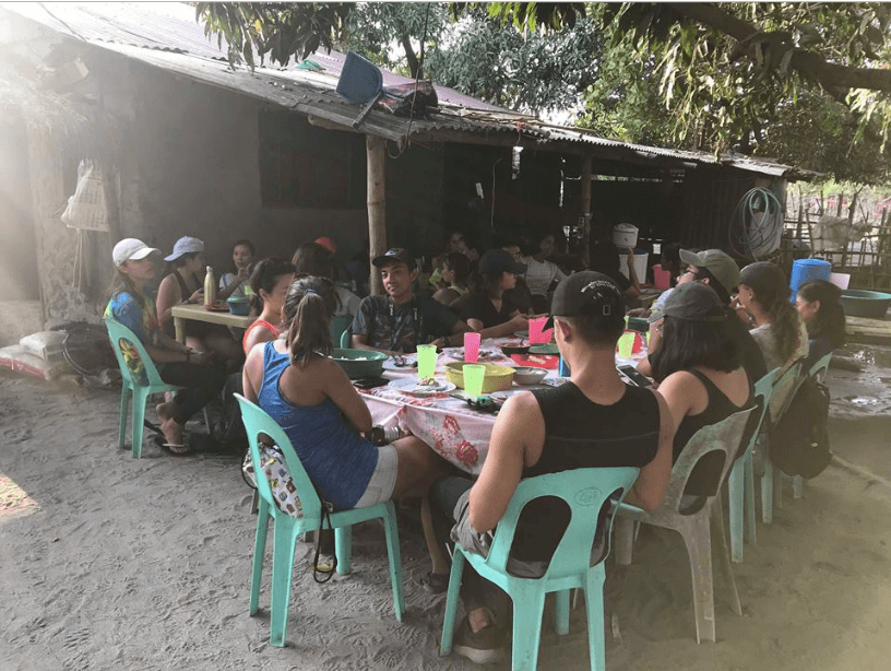 Dinner at Chieftain Iking's. Photo: Kaka Corral