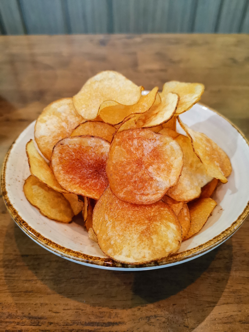 Whisky chips. Photo: The Butcher’s Kitchen