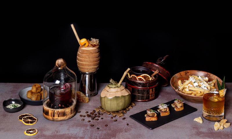 The drinks at b bar. Photo: honestbee