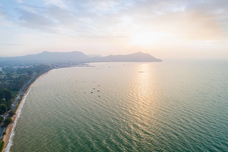 Bang Saray Beach. Photo: X2 Pattaya Oceanphere