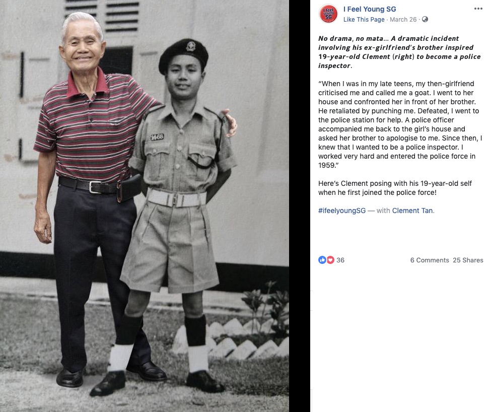 I Feel Young SG via Facebook