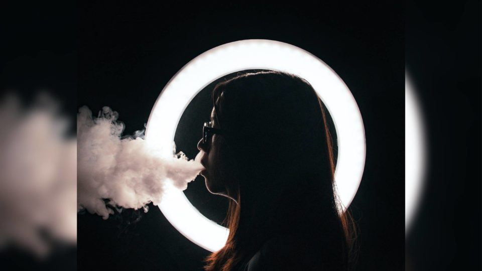 Vaping. Photo: John Caroro/Unsplash