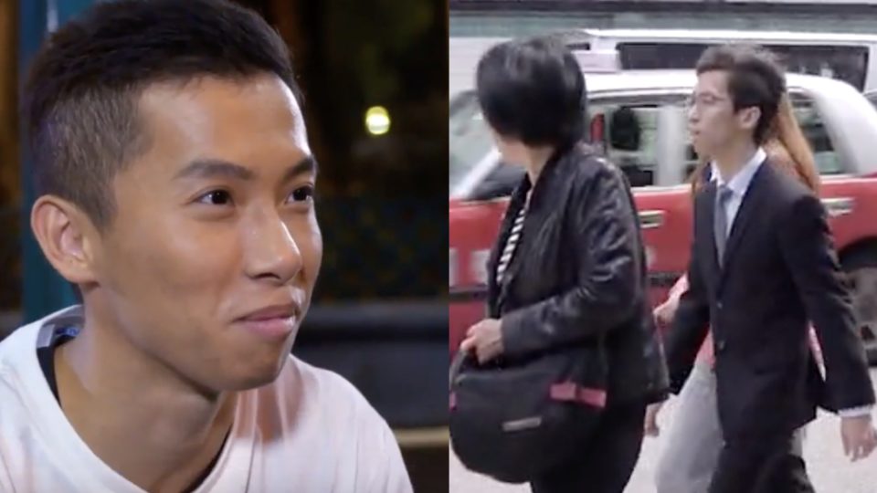 Street workout king Nicholas Wong. Screengrabs via YouTube and Apple Daily video.