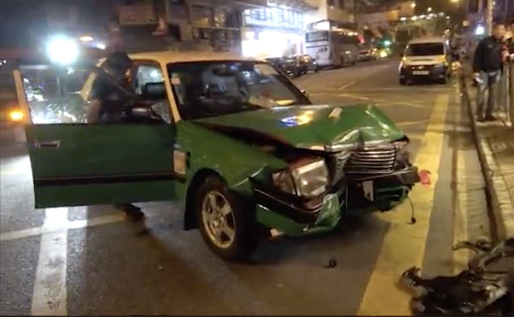 Screengrab via Apple Daily video.