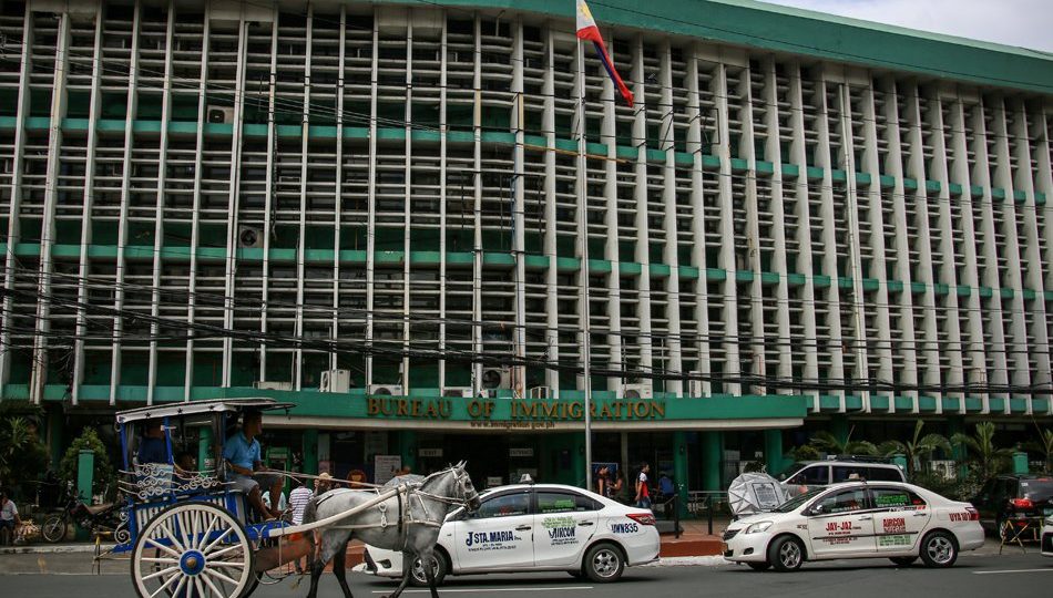 Bureau of Immigration office in Manila. Photo: Jonathan Cellona/ABS-CBN News