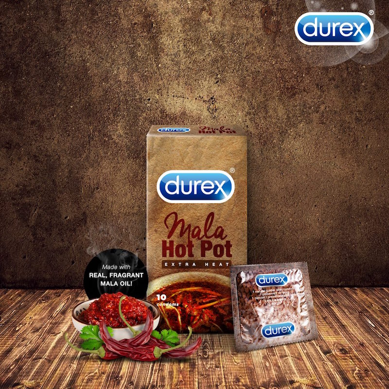 Oh, the burn. Photo: Durex/Facebook