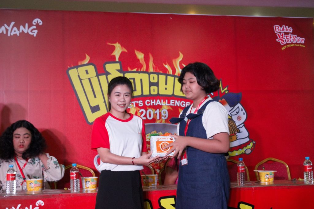 Founder of Samyang Myanmar and event organizer Su Wai Hnin Photo: Nay Paing/Coconuts Media