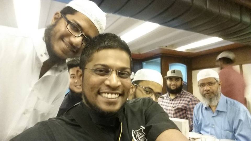 with Zakir Naik