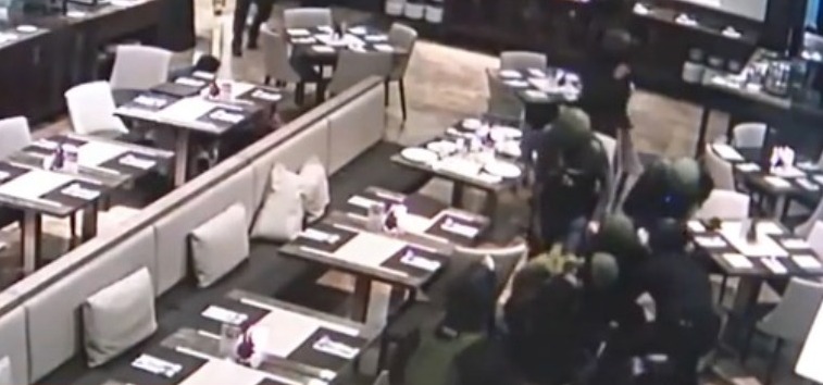 The kidnapping of Allan Fajardo. Photo: Screenshot from TV Patrol/ABS-CBN News