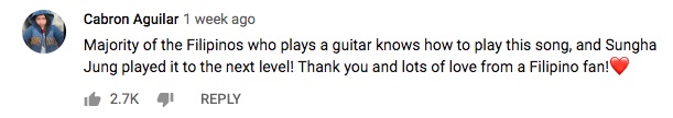 Photo: Sungha Jung's YouTube channel