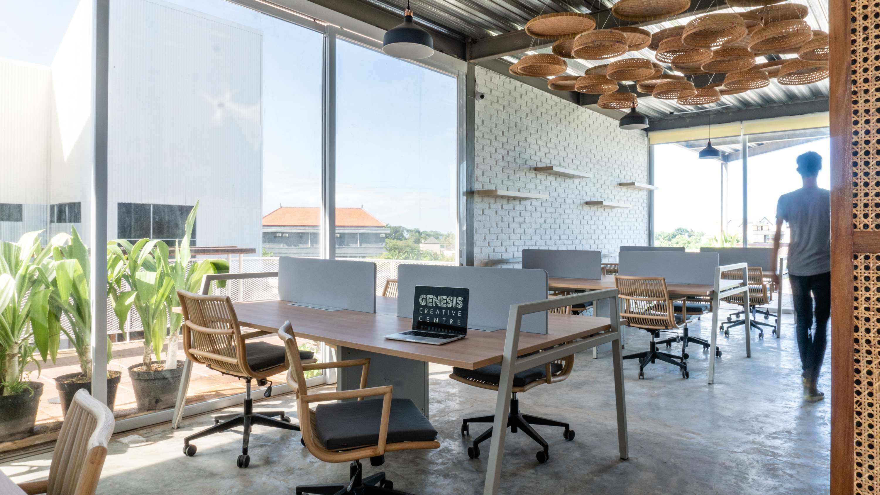 Genesis' coworking space: It's simple yet sensible. Photo: GCC