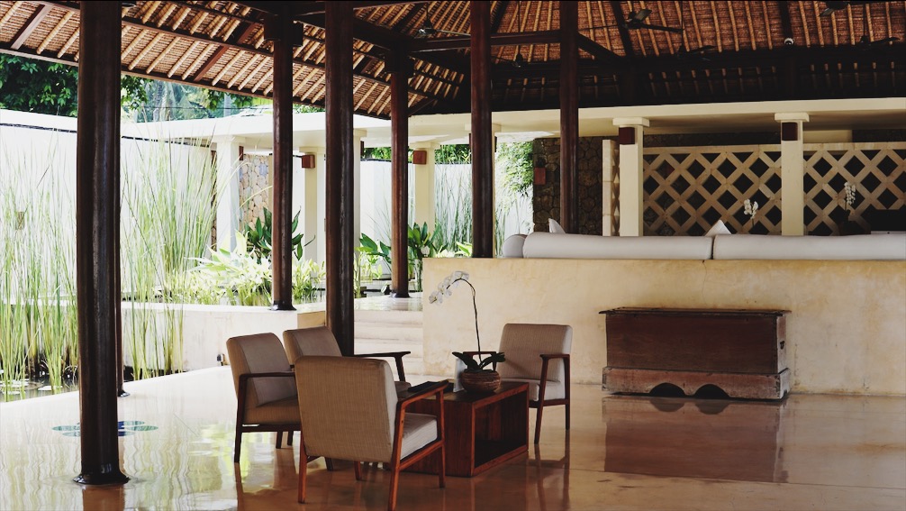 The resort's lobby. Photo: Coconuts Bali