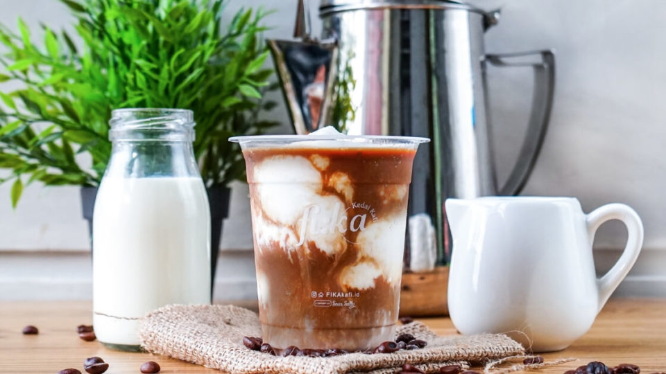 A cup of Coconut Kafi Frappe. Photo: Fi:ka Kedai Kafi