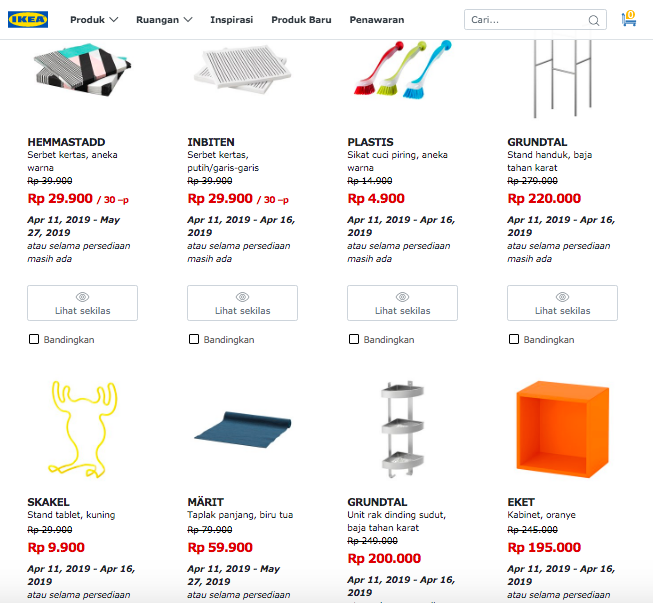 Photo: screenshot from ikea.co.id