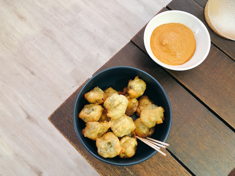 Fried pickles. Photo: Coconuts Media