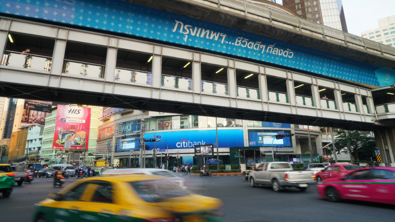 The famously congested streets of Bangkok. Photo: Coconuts Media