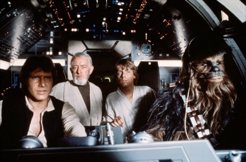 Screengrab from Star Wars: Episode IV: A New Hope. Image courtesy of Lucasfilm.