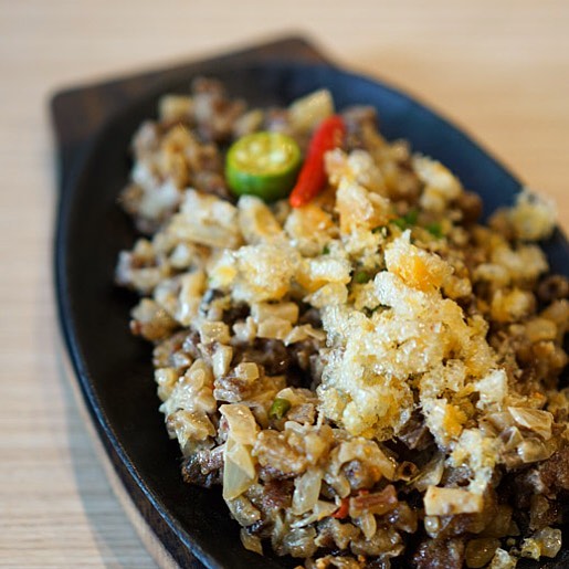 Manam's famous sisig. Photo: Manam's Facebook account.