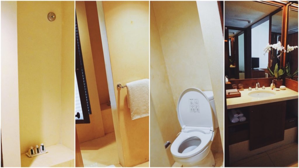 The bathroom situation. Photo: Coconuts Bali