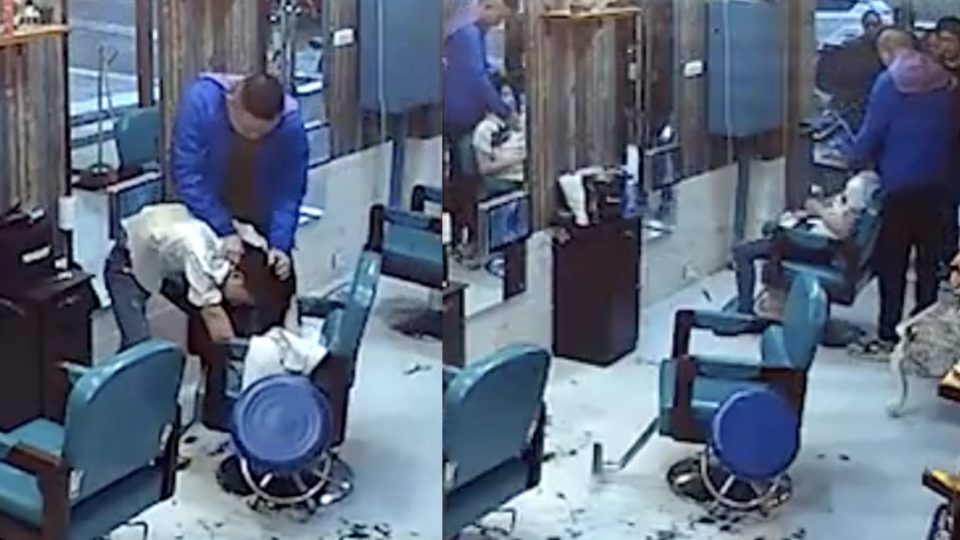 Screengrab via Apple Daily video.