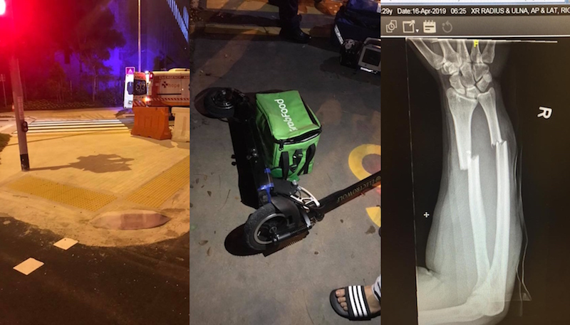 Photos: Nur’syairah Reez’Qi‎ on Singapore Food Delivery PMD Riders Club’s Facebook page