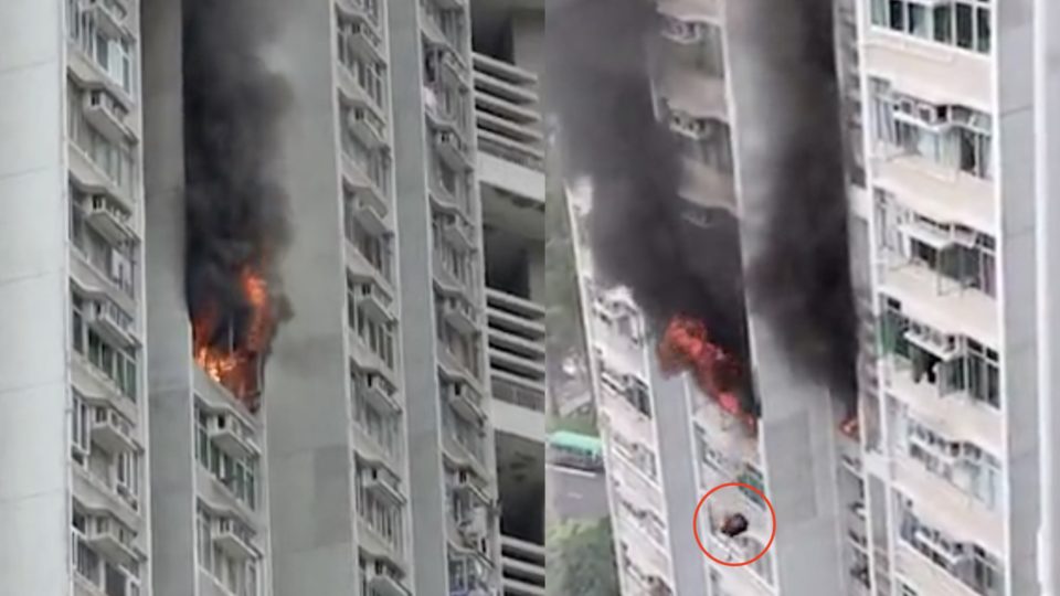 Screengrab via Apple Daily video.