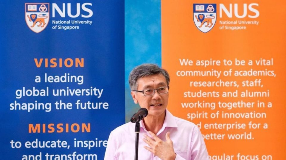 NUS President Tan Eng Chye. Photo: @nuspresident / Instagram

