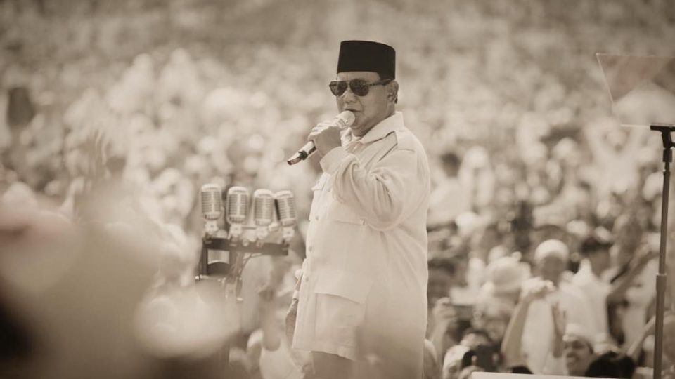 Prabowo Subianto. Photo: @Prabowo / Instagram 