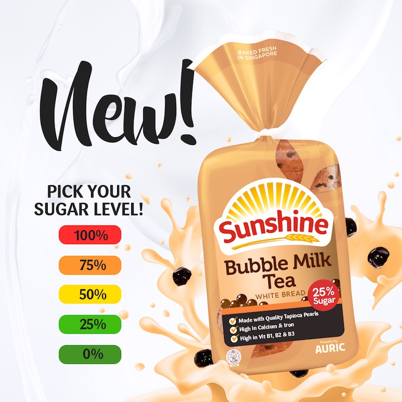 You can even choose your sugar level. Photo: Sunshine Bakeries/Facebook