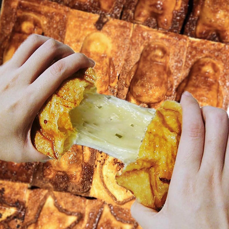 #thatcheesepull. Photo: SOE TAM JIAK/Facebook