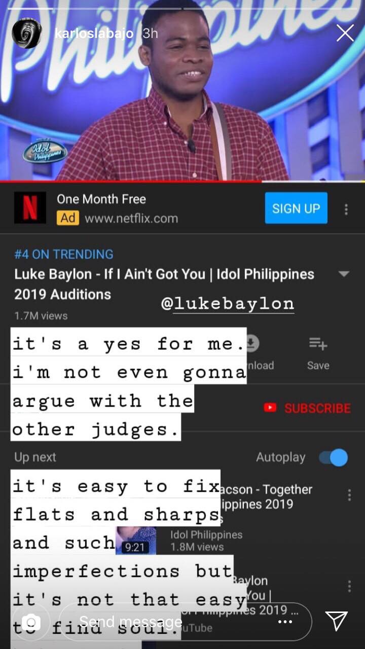 Photo: @labajokarlos/Instagram