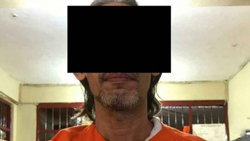 Bali Police have arrested a 49-year-old man, who has been identified as HKB, for allegedly spreading hate speech and plotting treason through messages sent via WhatsApp. Photo: Humas Polda Bali / Facebook