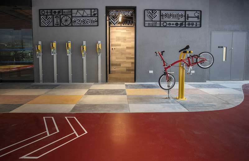 The Bicycle Hub. Photo: CapitaLand