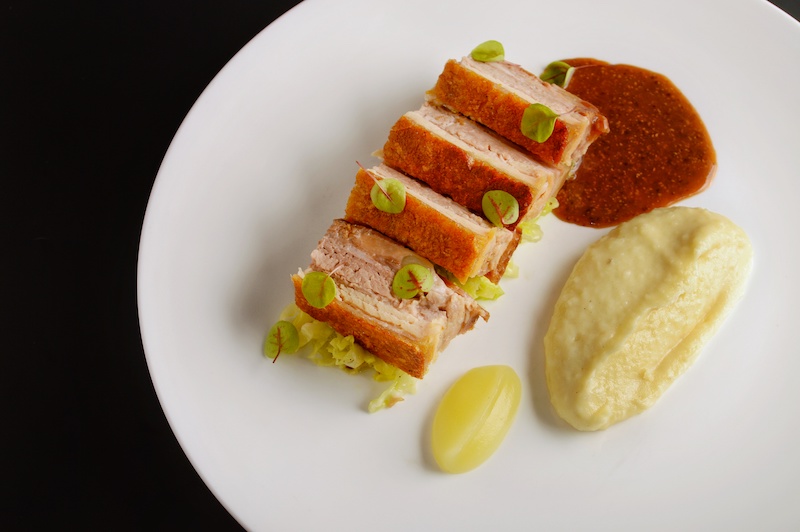 Pork belly confit. Photo: Antoinette