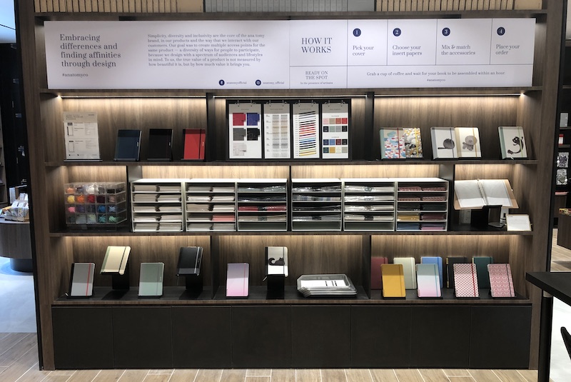 Customizable notebooks by ana tomy. Photo: Naiise