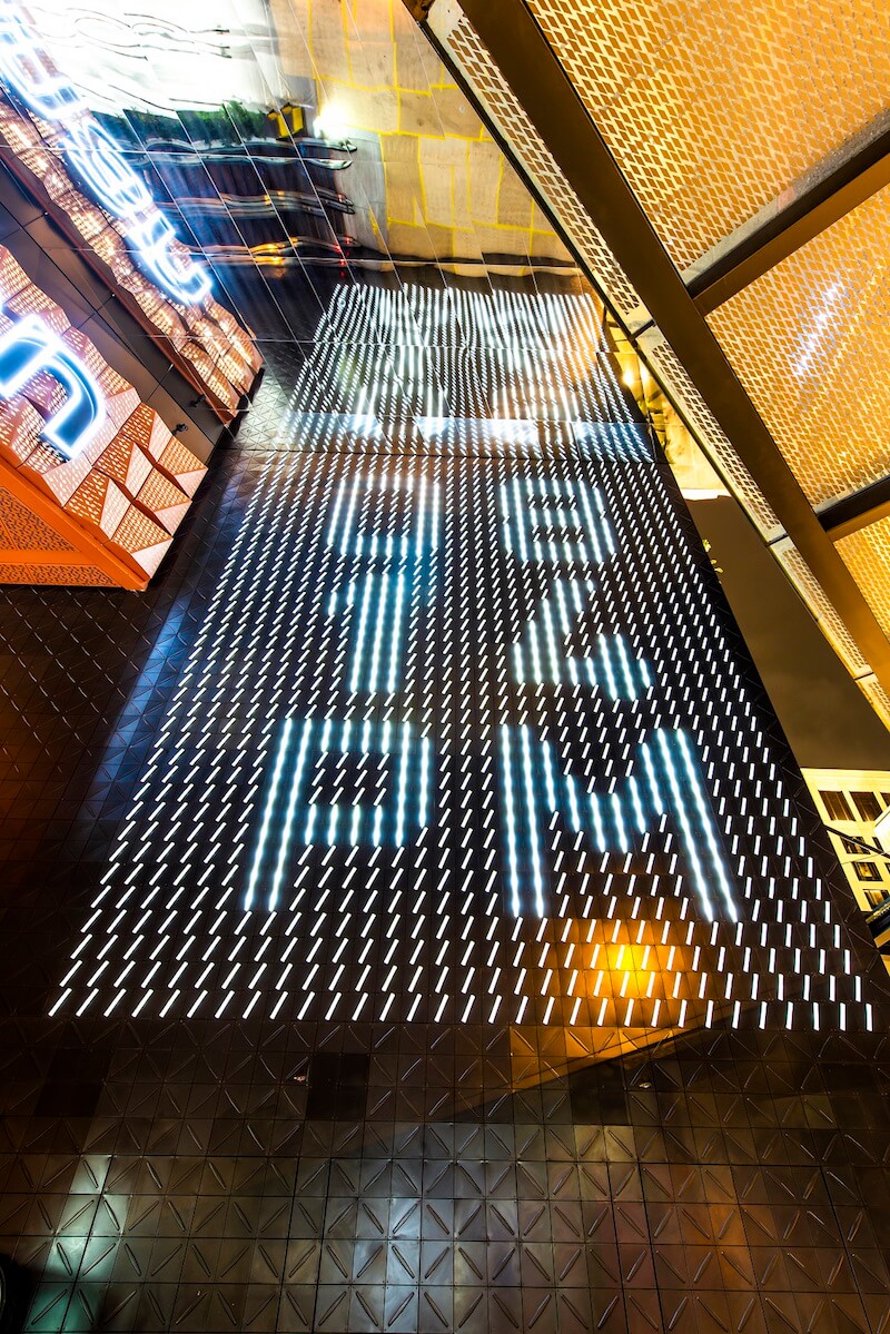 The Kinetic Wall. Photo: CapitaLand