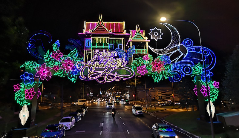 Photo: Hari Raya Light Up 2019
