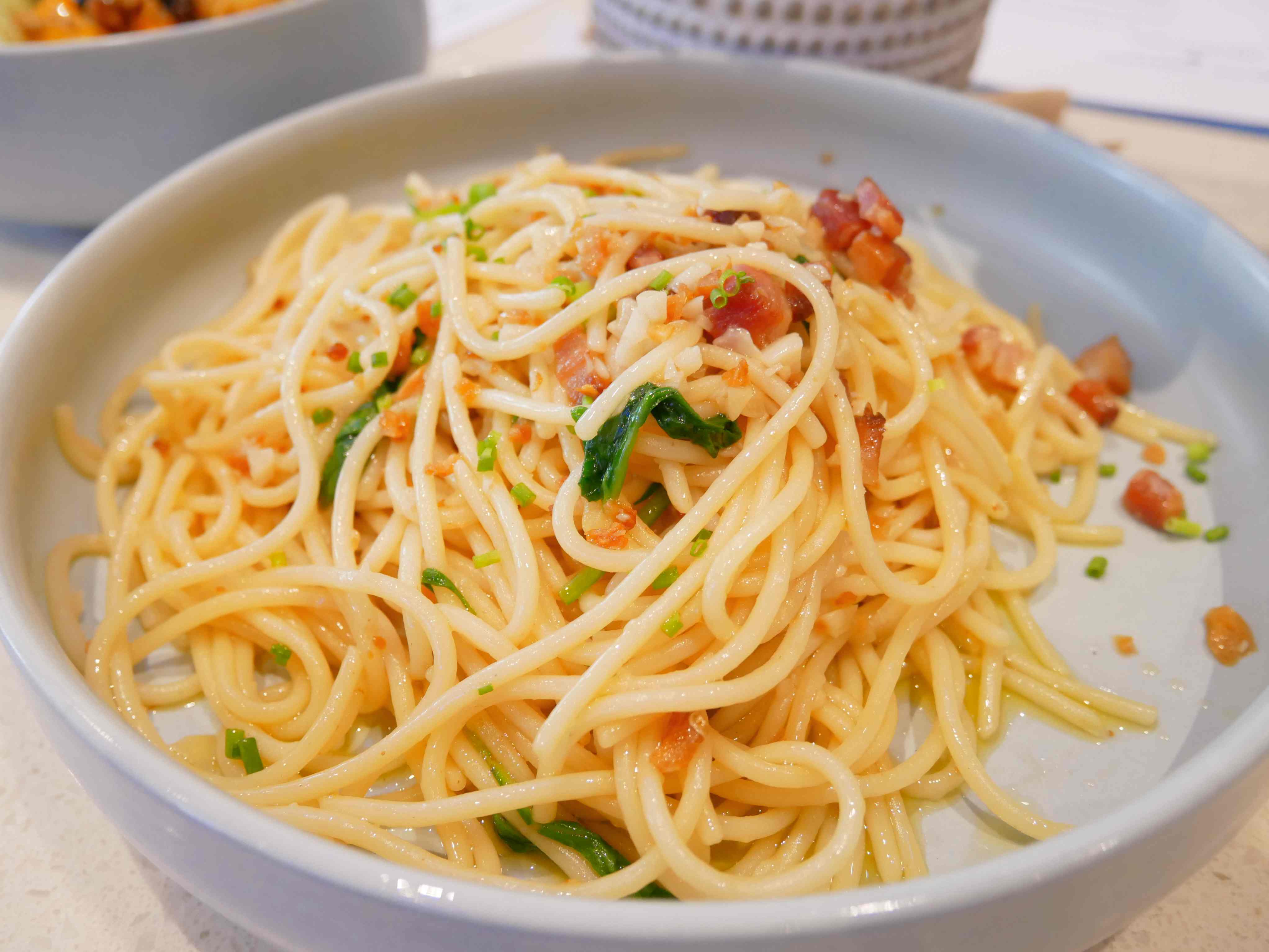 Aglio Olio. Photo: Rachel Malaguit