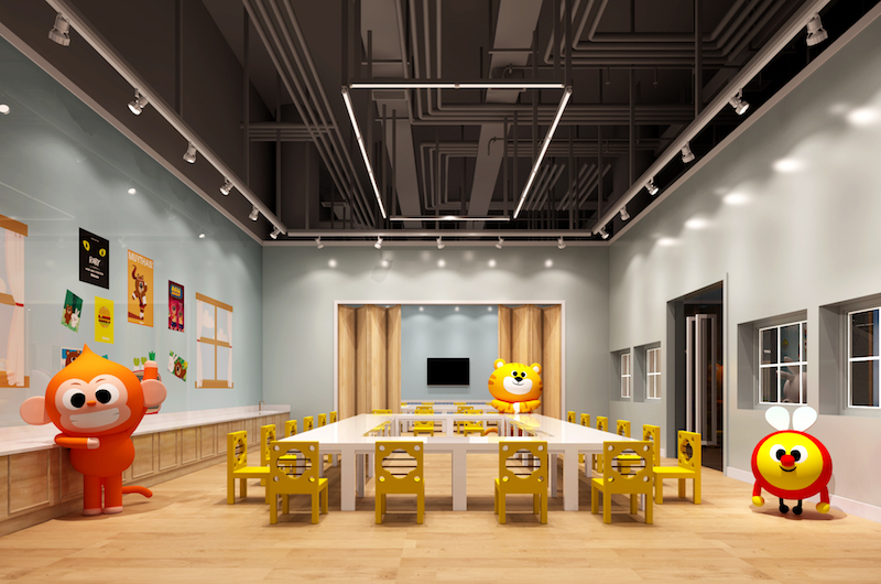 Artist impression of Kiztopia's role play room. Photo: Kiztopia