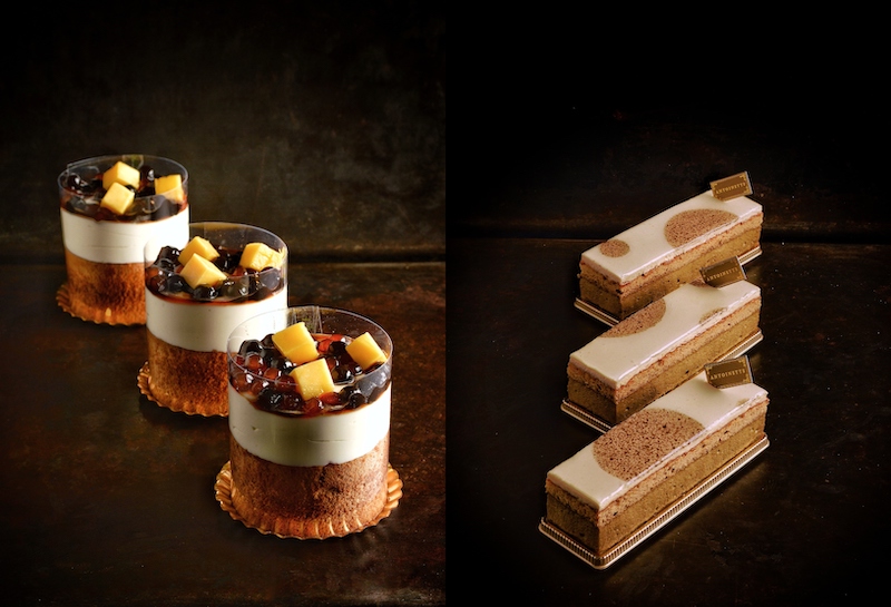 Earl Grey bubble tea cake and Kyoto. Photo: Antoinette