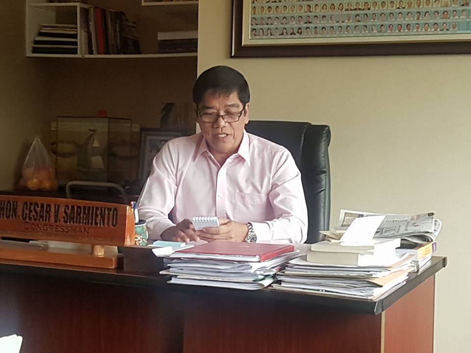 Cesar Sarmiento. Photo: Sarmiento's FB page