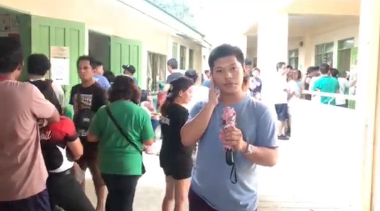 Screenshot: Regie Panaligan Ganadillo video/FB. 