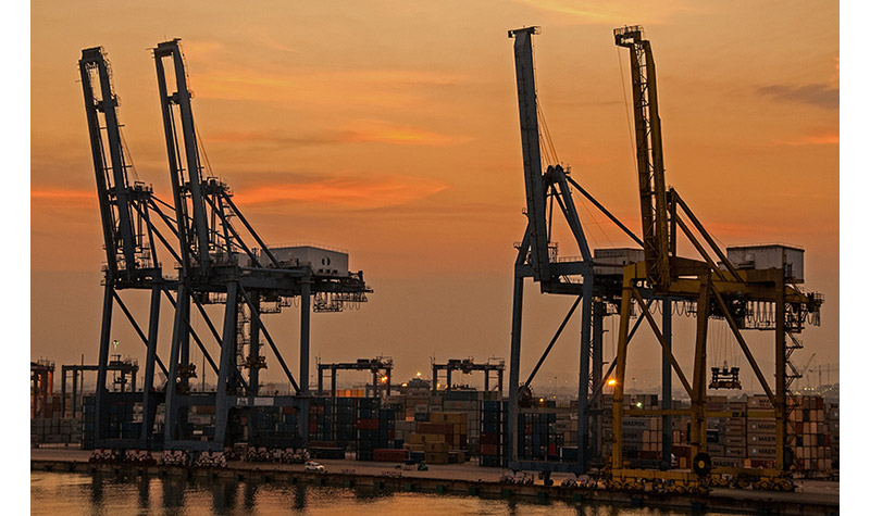 Thailand’s deep-sea port in Laem Chabang, Chonburi province in a photo from 2016. Photo: Bvi4092 / Flickr
