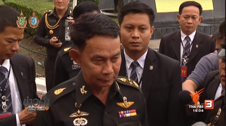 Preecha Chan-o-cha, the younger brother of junta leader Prayuth Chan-o-cha, was appointed by the junta to the senate. File photo: Thai PBS