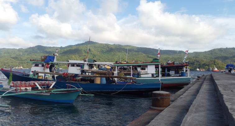 Bitung, on the northern tip of Indonesia’s Sulawesi island. Photo via Google Maps