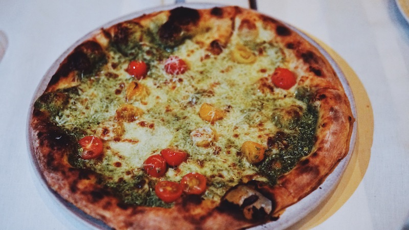 The pizza. Photo: Coconuts Bali