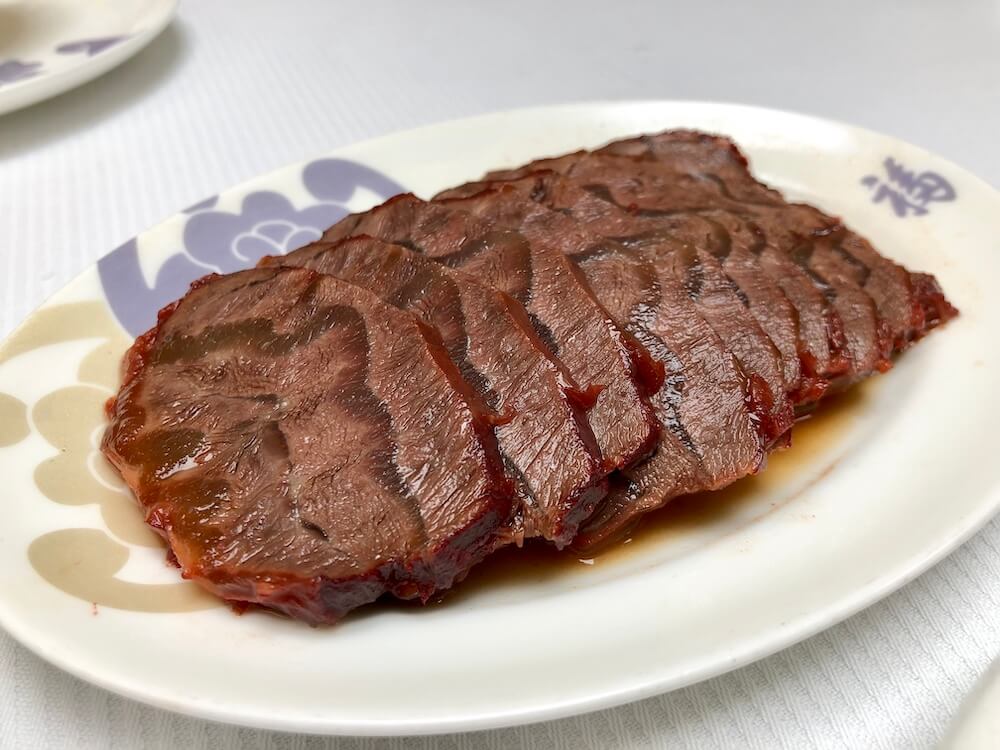 Guo Fu Lou's spiced sliced beef shank. 