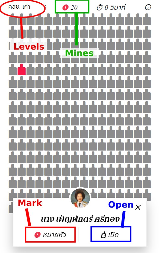 Sen. Phenphak Srithong is selected. 